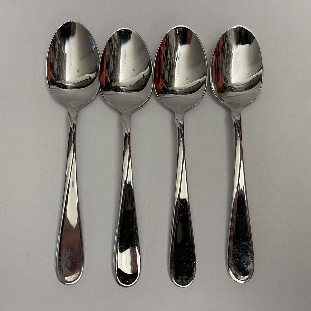 Oneida Flight-Reliance Spoons USA 18/8 Stainless Steel 6 3/4" Lot 4